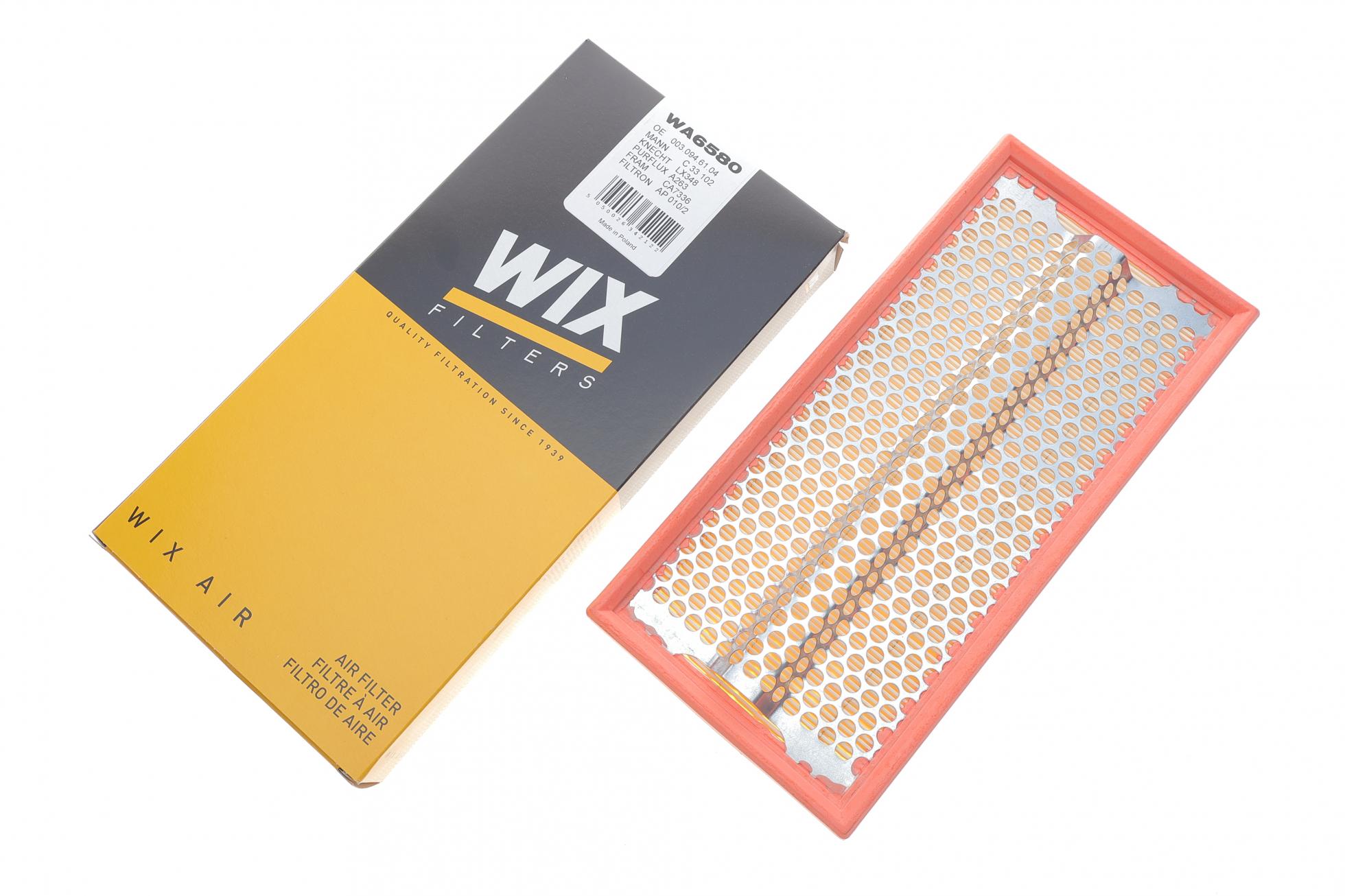 WA6580 WIX FILTERS